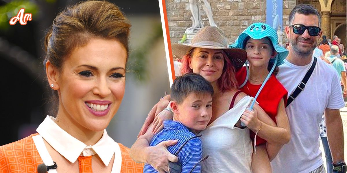 Alyssa Milano Cumplió 50 Años: Ella Cría 2 Hijos Con Su "magnético ...