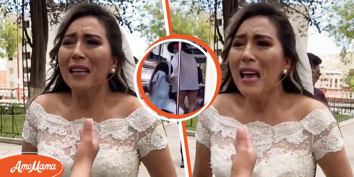 Novia descubre a novio engañándola con otra mujer minutos antes de su boda
