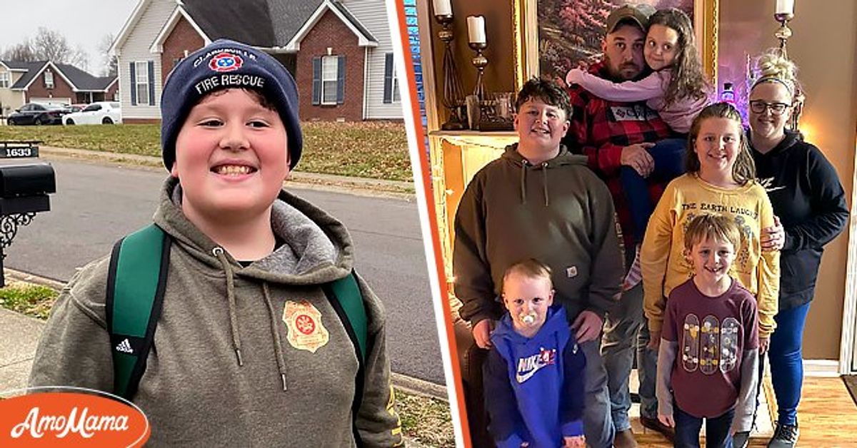 Niño de 11 años arriesga su vida para rescatar a sus 4 hermanos de ...