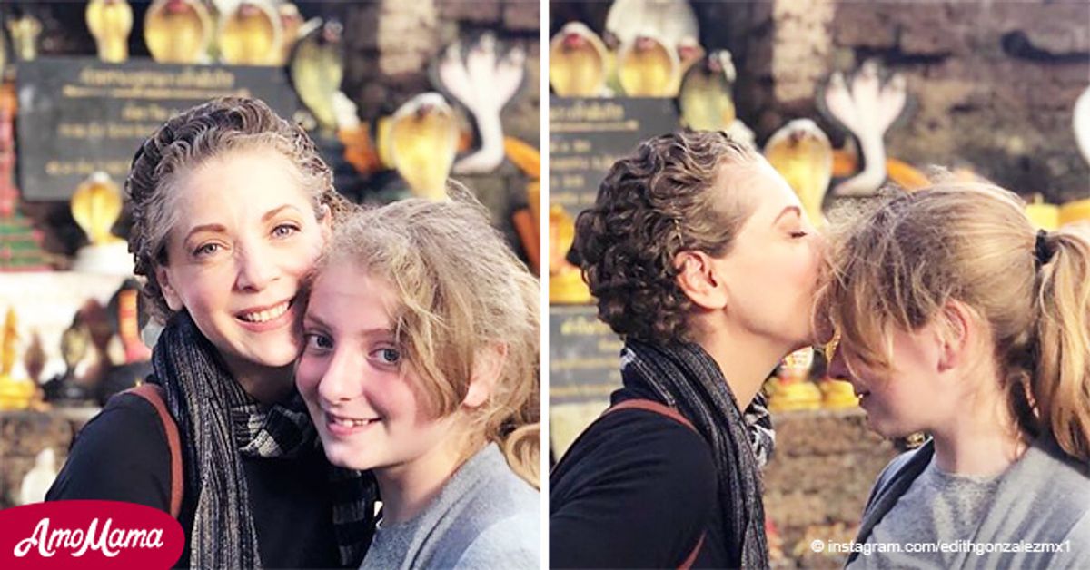 Así reacciona Constanza, la hija de Edith González, a la muerte de su madre