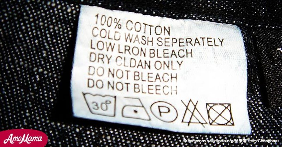 La Ropa Advisos Alarmantes mensajes ocultos aparecieron en etiquetas de ropa de famosa ...